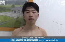 max fc 18 홍성 -70kg 김준현 (서울싸비MMA) 승자 인터뷰