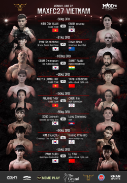 MAXFC 27 IN 베트남